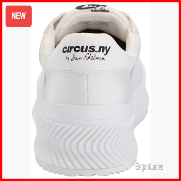 Chunky Platform Sneakers with Wavy Ribbed Sole, Lace-Up Closure - Picture 3 of 7